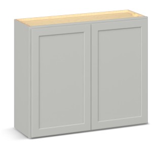 RELIABILT Parkstone II Wall Cabinet, Light Gray, 36" W, 2 Doors, Fully Assembled - 641301 | Lowe's Pro Supply
